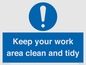 MV7862: Keep your work area clean and tidy