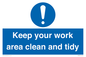 MV7862: Keep your work area clean and tidy