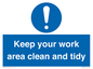 MV7862: Keep your work area clean and tidy