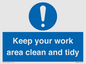 MV7862: Keep your work area clean and tidy