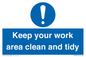 MV7862: Keep your work area clean and tidy
