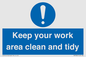 MV7862: Keep your work area clean and tidy