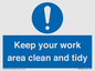 MV7862: Keep your work area clean and tidy