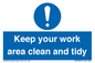 MV7862: Keep your work area clean and tidy