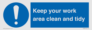MV7862: Keep your work area clean and tidy