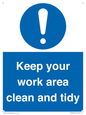MV7862: Keep your work area clean and tidy