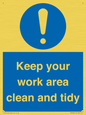 MV7862: Keep your work area clean and tidy