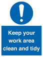 MV7862: Keep your work area clean and tidy