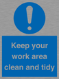 MV7862: Keep your work area clean and tidy