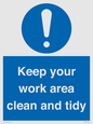 MV7862: Keep your work area clean and tidy