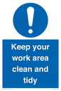 MV7862: Keep your work area clean and tidy
