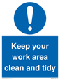 MV7862: Keep your work area clean and tidy