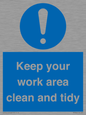 MV7862: Keep your work area clean and tidy