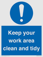 MV7862: Keep your work area clean and tidy