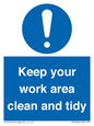 MV7862: Keep your work area clean and tidy
