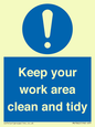 MV7862: Keep your work area clean and tidy