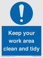 MV7862: Keep your work area clean and tidy
