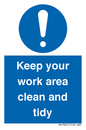 MV7862: Keep your work area clean and tidy