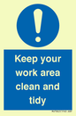 MV7862: Keep your work area clean and tidy