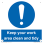 MV7862: Keep your work area clean and tidy