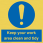 MV7862: Keep your work area clean and tidy