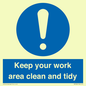 MV7862: Keep your work area clean and tidy