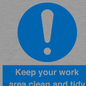 MV7862: Keep your work area clean and tidy