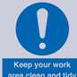 MV7862: Keep your work area clean and tidy