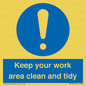 MV7862: Keep your work area clean and tidy