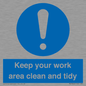 MV7862: Keep your work area clean and tidy