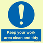 MV7862: Keep your work area clean and tidy