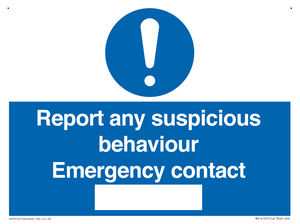 MX14107: Report suspicious behaviour