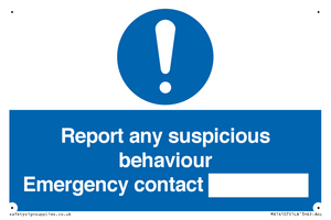 MX14107: Report suspicious behaviour