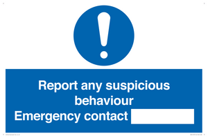 MX14107: Report suspicious behaviour