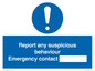 MX14107: Report suspicious behaviour