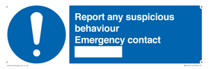 MX14107: Report suspicious behaviour