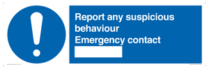 MX14107: Report suspicious behaviour