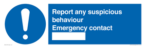 MX14107: Report suspicious behaviour