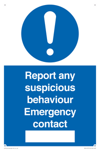 MX14107: Report suspicious behaviour