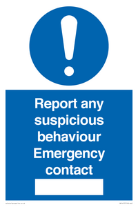 MX14107: Report suspicious behaviour