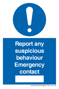 MX14107: Report suspicious behaviour