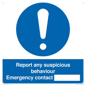 MX14107: Report suspicious behaviour