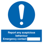 MX14107: Report suspicious behaviour