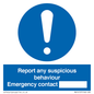 MX14107: Report suspicious behaviour