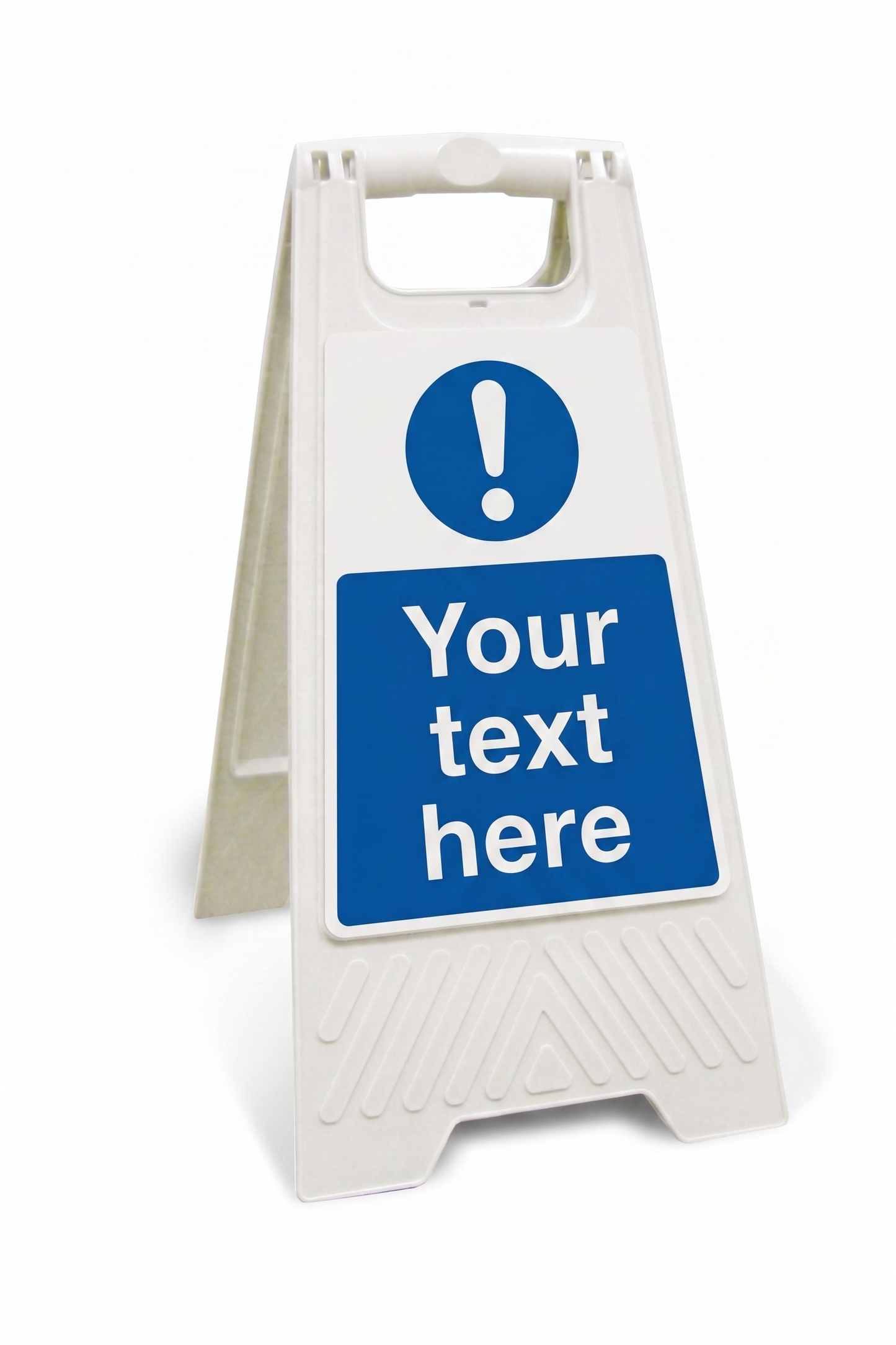 Custom White Plastic A-frame