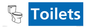 NV14323: Toilets Illustrated Dementia Friendly Sign NHS Style Blue