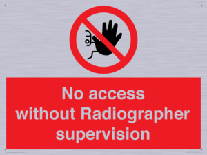 PA10641: No access without Radiographer supervision