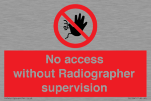 PA10641: No access without Radiographer supervision