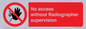 PA10641: No access without Radiographer supervision