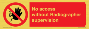 PA10641: No access without Radiographer supervision